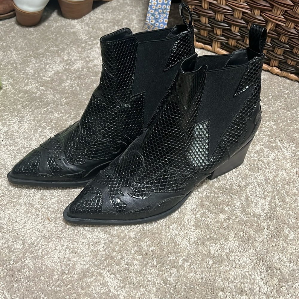 Black booties